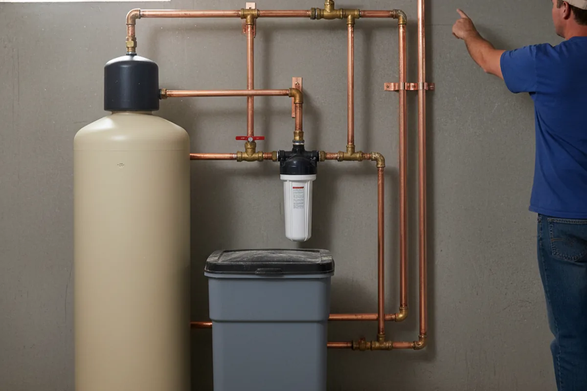 Whole-house water treatment system installed in Adamsville